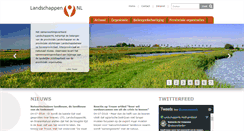 Desktop Screenshot of landschappen.nl